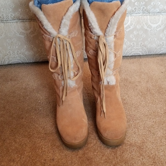 Michael Kors Shoes - Michael Kors tan boots